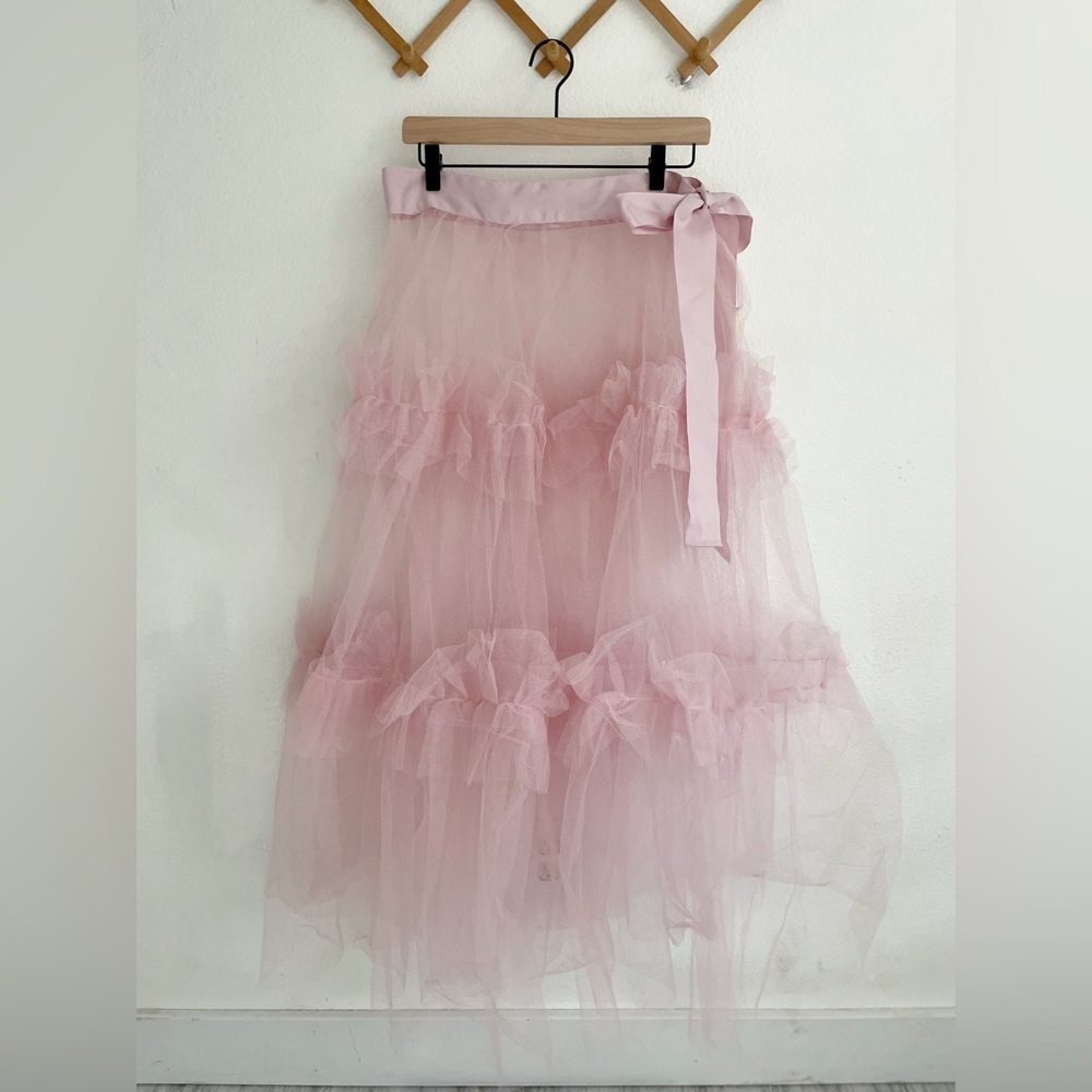 Urban Outfitters Kimchi Blue Anabella Sheer Tutu Maxi Skirt